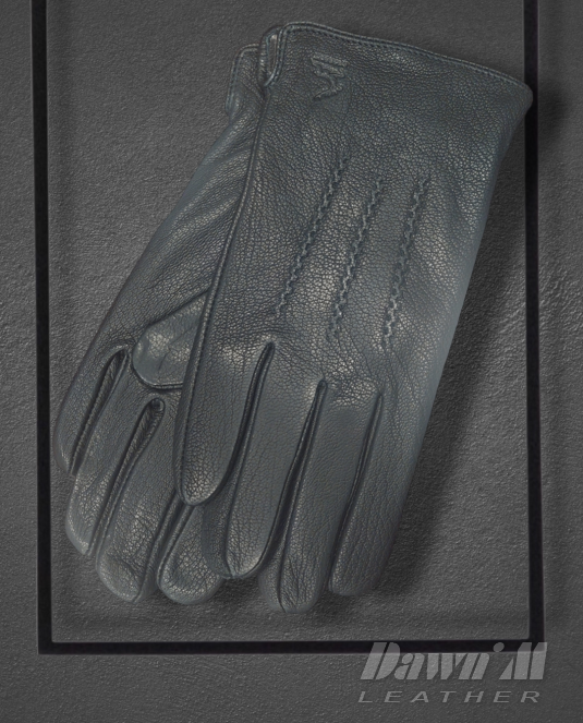 Луксозни мъжки кожени ръкавици от еленова кожа LUXURY STYLE