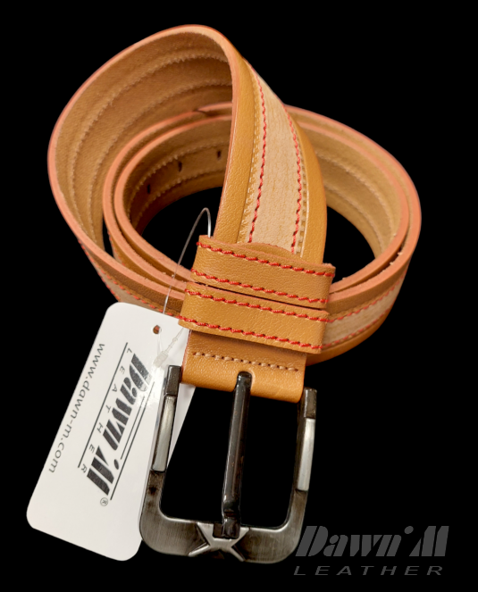 Мъжки кожен колан за дънки