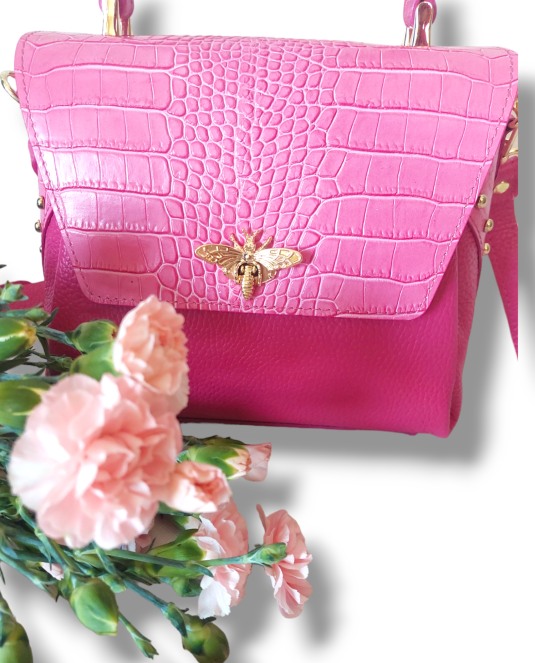 дамска кожена чанта - 7