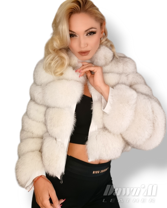 дамски къс кожух - 2