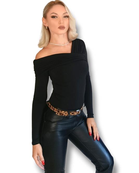 дамски кожен панталон - 2