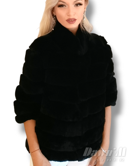 дамско палто чинчила - 11