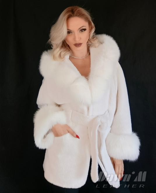 дамско кожено палто - 1