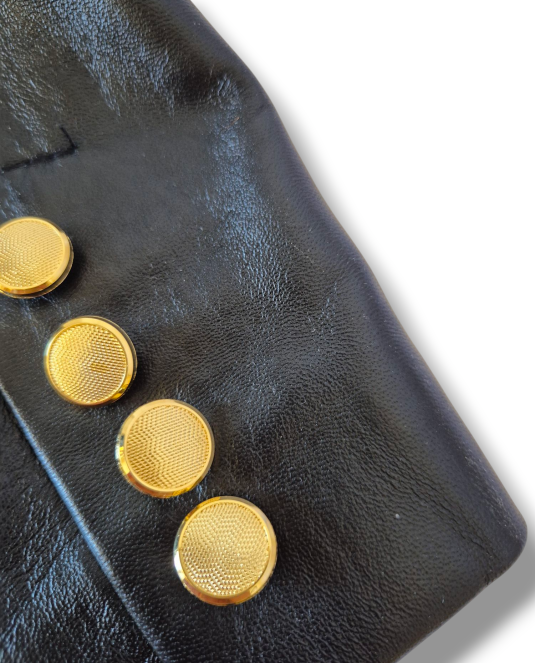 дамски кожен блейзър - 8