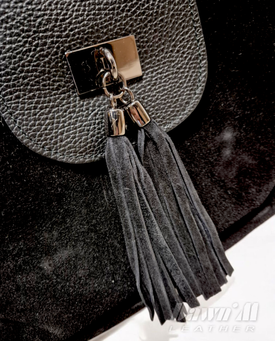 дамска кожена чанта - 4