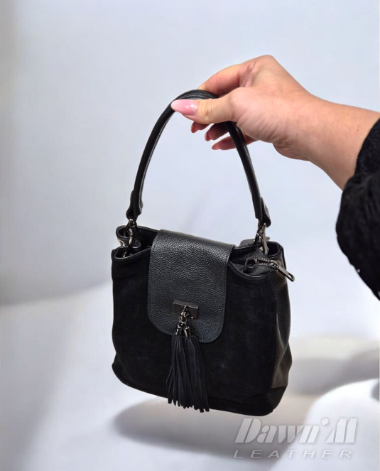 Дамска кожена чанта