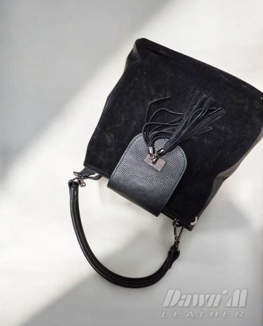 дамска кожена чанта - 1