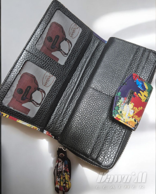 дамско кожено портмоне - 9