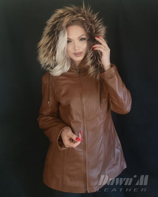 Дамско кожено яке - 2