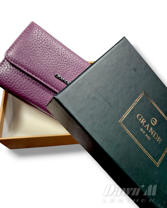 дамско портмоне естествена кожа - 6