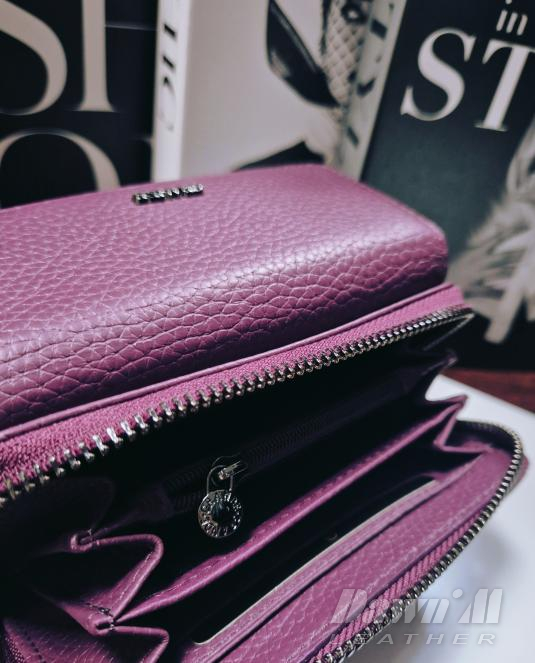 дамско портмоне естествена кожа - 5