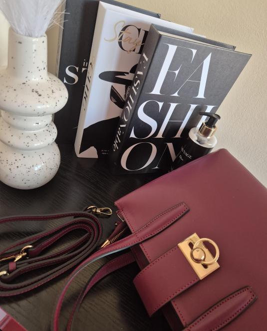 дамска кожена чанта - 7