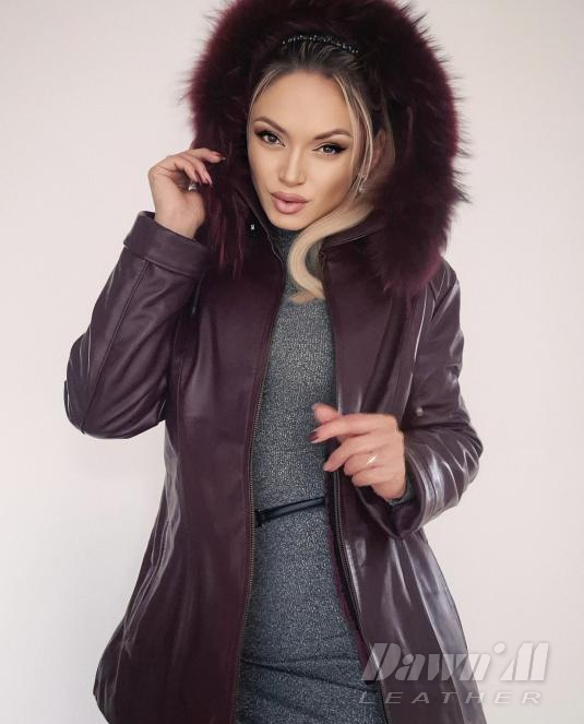 дамско кожено яке - 5