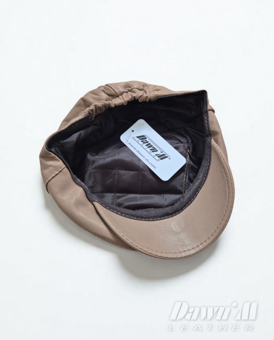 дамски кожен каскет - 4