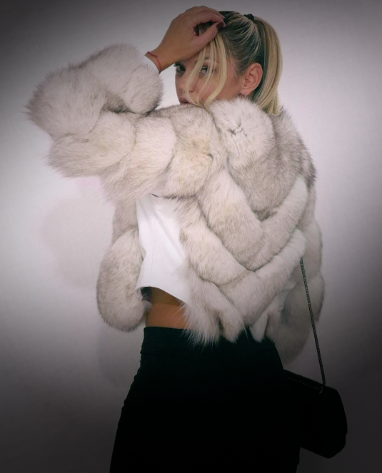 кожено яке с лисица - 10