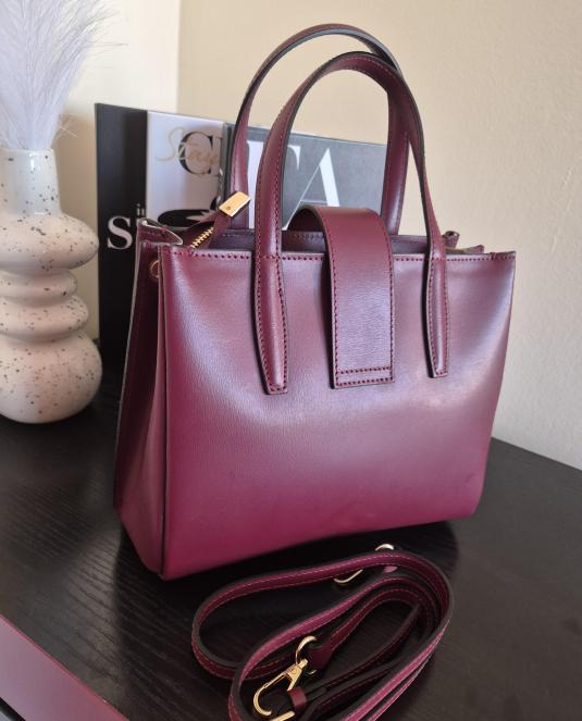 дамска кожена чанта - 8