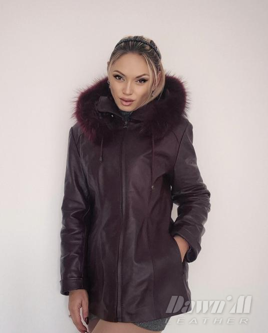 дамско кожено яке - 1