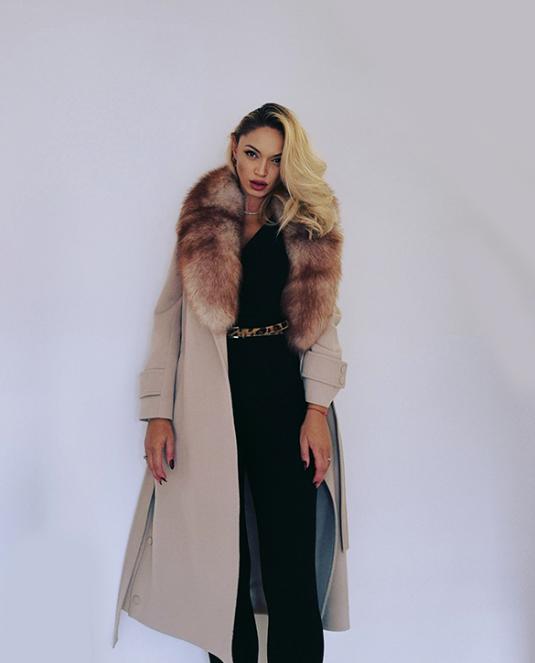 луксозно дамско палто - 8