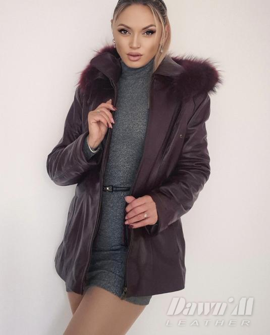 дамско кожено яке - 2