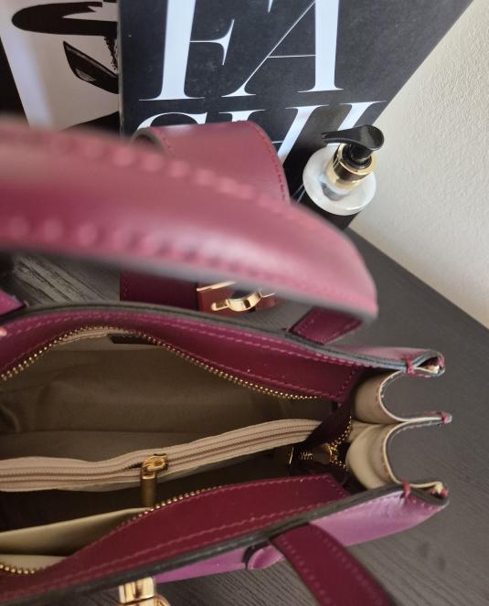 дамска кожена чанта - 5