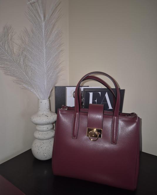 дамска кожена чанта - 1