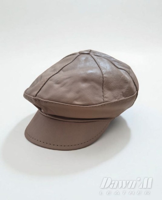 дамски кожен каскет - 3