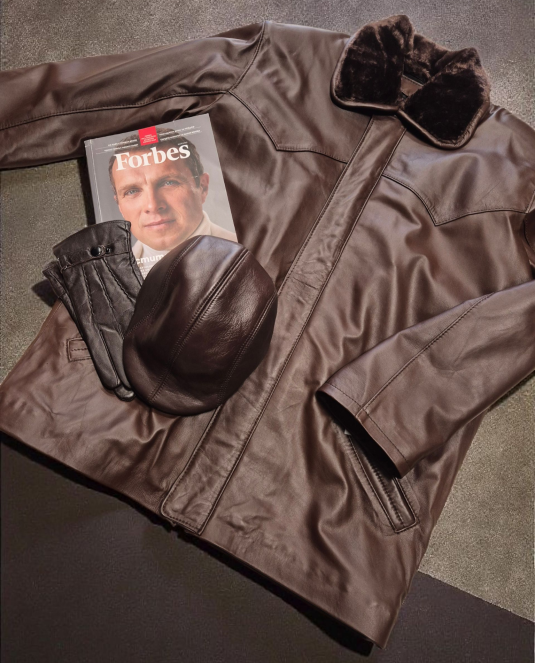 мъжко кожено яке - 5