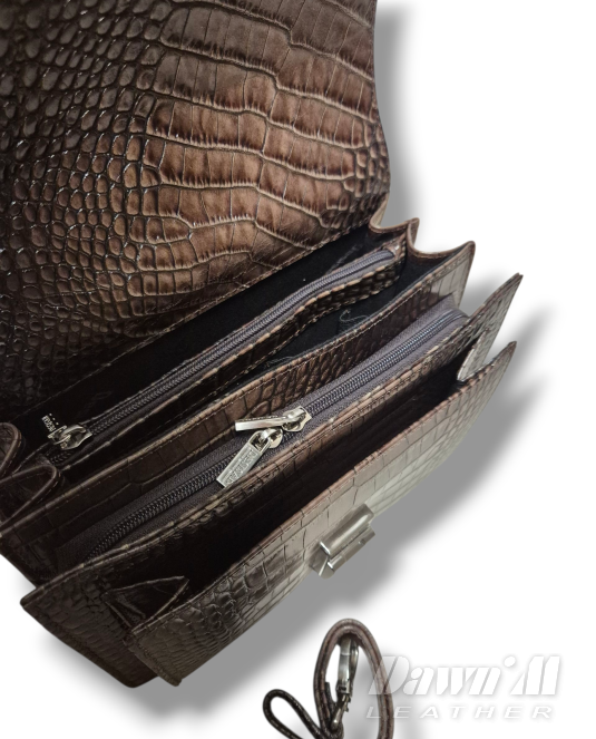 мъжка кожена чанта - 7