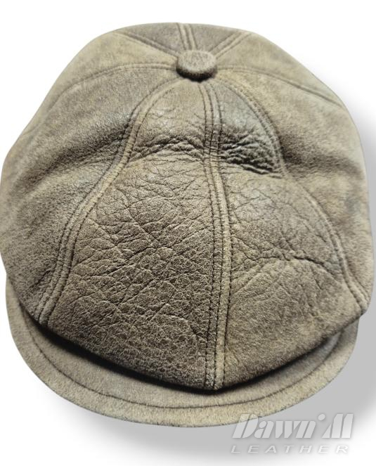 Мъжки кожен каскет VULCAN LEATHER CAP - 2