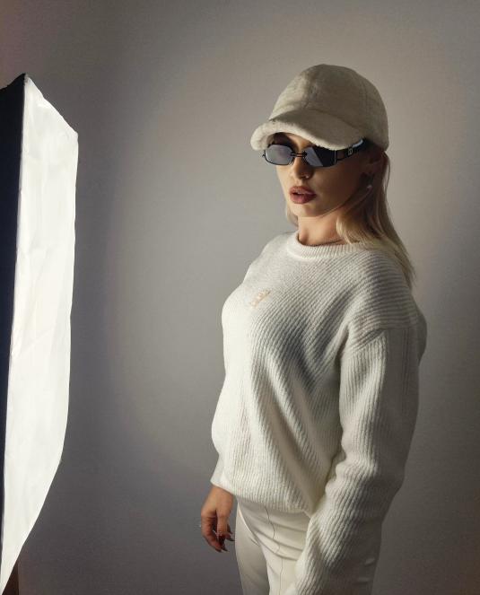 дамски кожена шапка - 4