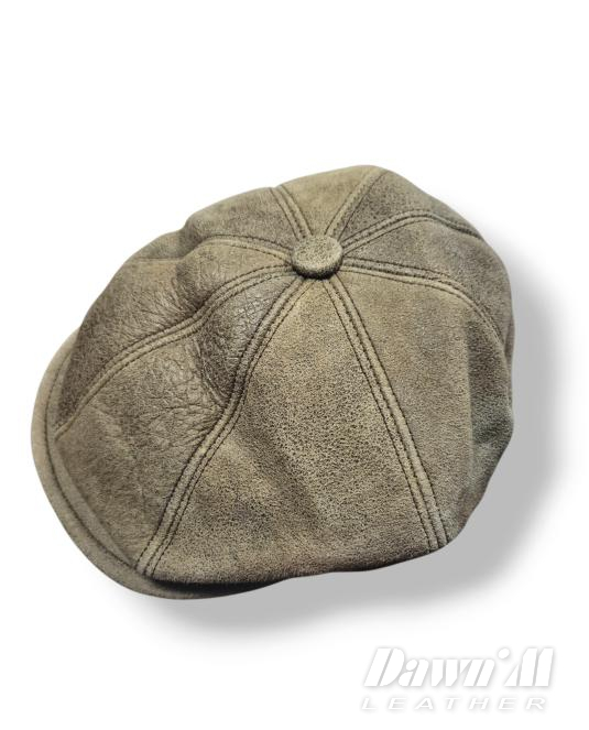 Мъжки кожен каскет VULCAN LEATHER CAP - 1