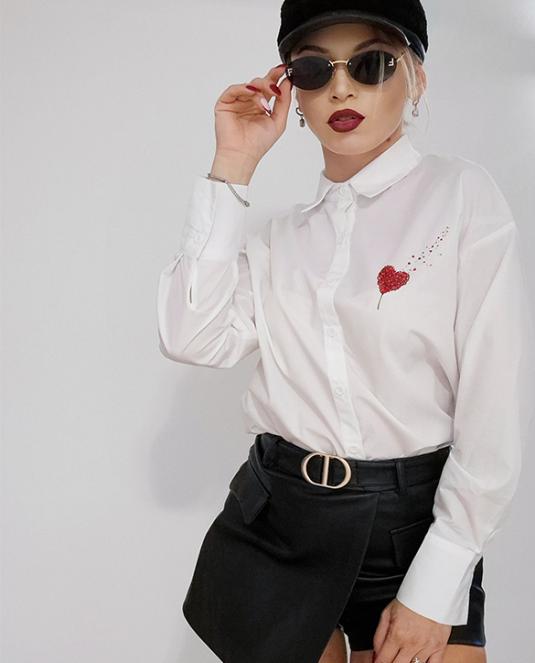 дамски кожен каскет - 7