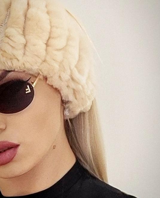 лента за глава от чинчила - 5