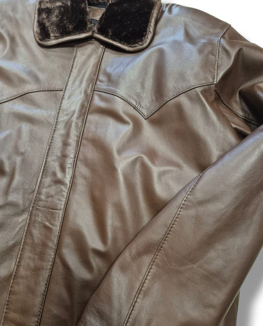 мъжко кожено яке - 8