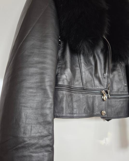 Дамско кожено яке SILK amp; FUR - 9