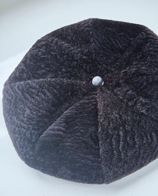 Дамска кожена барета PARIS NOIR - 4