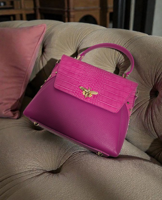 Дамска кожена чанта