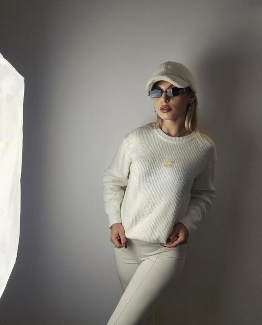 дамски кожена шапка - 7