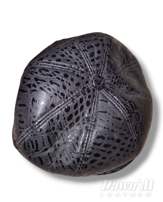 дамски кожен каскет - 3