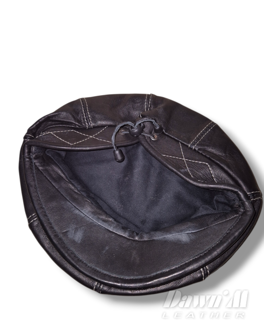 дамски кожен каскет - 2