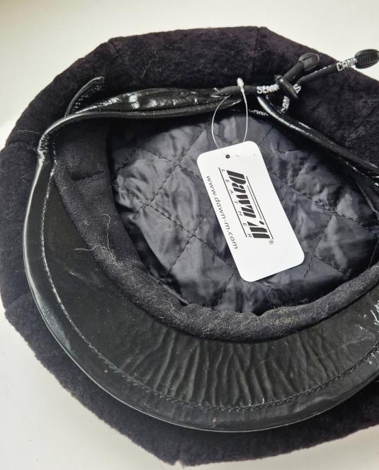 дамски кожен каскет - 11