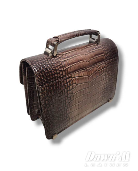 мъжка кожена чанта - 5