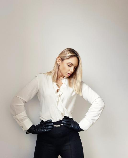 дамски кожени ръкавици - 3