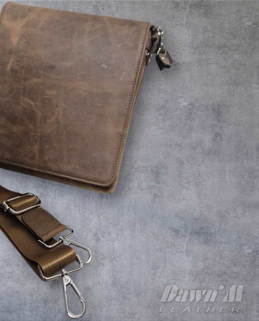 мъжка кожена чанта - 2