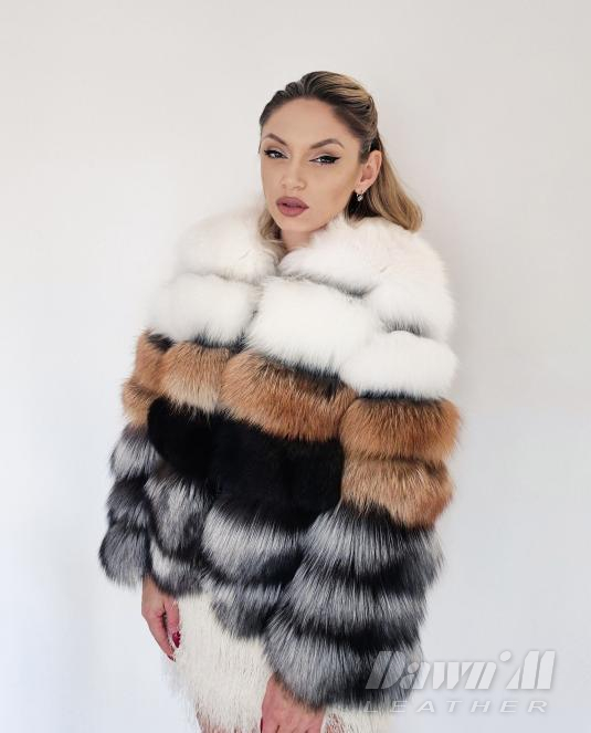 дамски кожух от лисица - 5