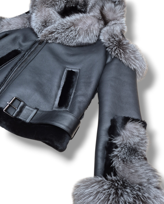 Мъжки луксозен кожух от естествена кожа DAWN`M TITAN - 9