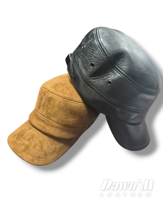 мъжки кожен каскет - 4