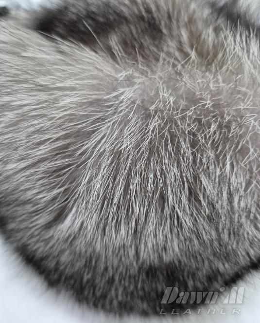 Луксозна дамска шапка от лисица Silver Fox Queen - 2