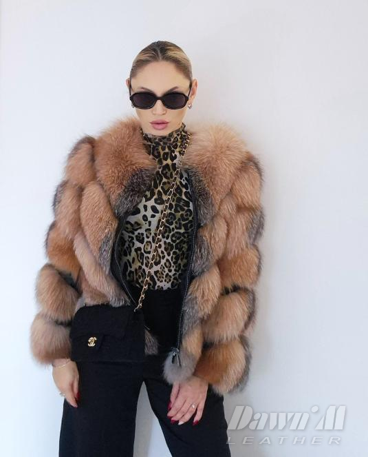 дамско кожено яке - 2