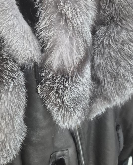 Мъжки луксозен кожух от естествена кожа DAWN`M TITAN - 18